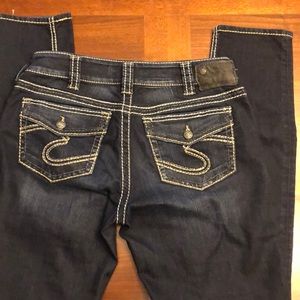 Silver Suki Skinny Jeans